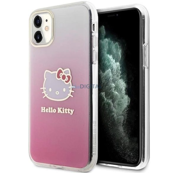 Hello Kitty tok iPhone 11 / Xr - rózsaszín