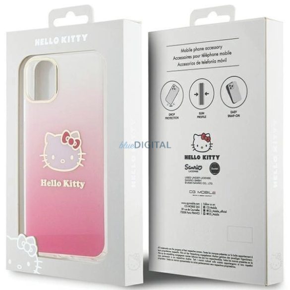 Hello Kitty tok iPhone 11 / Xr - rózsaszín