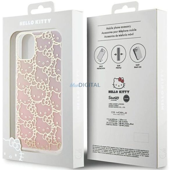 Hello Kitty tok iPhone 11 / Xr - rózsaszín