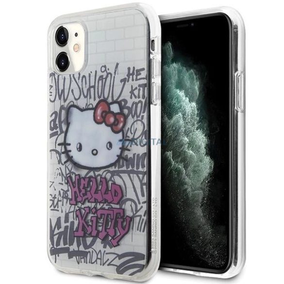 Hello Kitty tok iPhone 11 / Xr - fehér