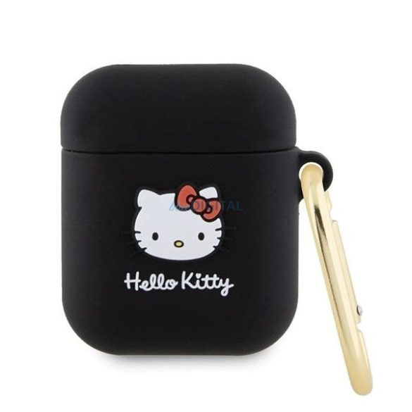 Hello Kitty tok AirPods 1/2 - fekete