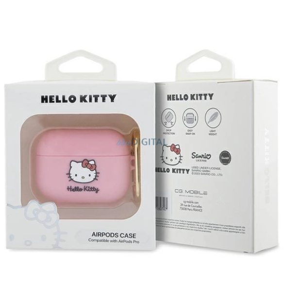 Hello Kitty tok AirPods Pro - rózsaszín