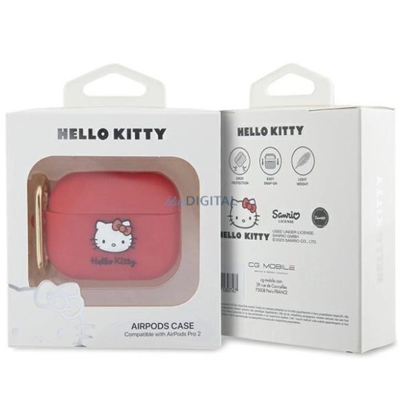 Hello Kitty tok AirPods Pro 2 (2022/2023) - fukszia