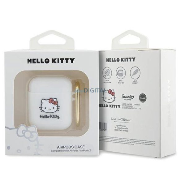 Hello Kitty tok AirPods 1/2 - fehér