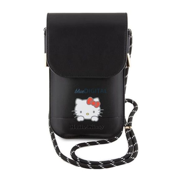 Hello Kitty bőr Daydreaming Cord táska - fekete