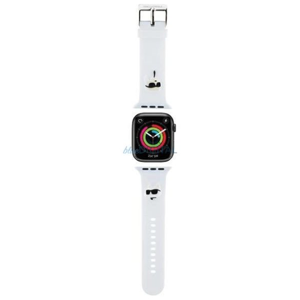 Karl Lagerfeld szíj Apple Watch 42/44/45/49mm - fehér