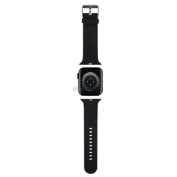 Karl Lagerfeld szíj Apple Watch szíj 38/40/41mm - Fekete