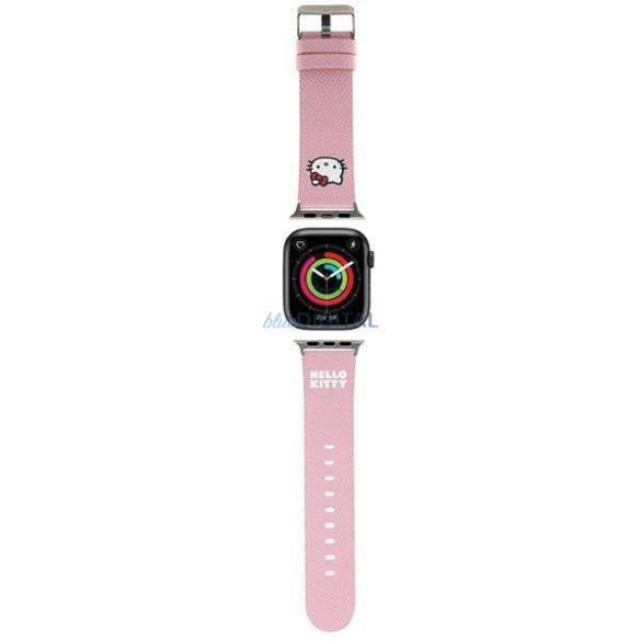 Hello Kitty Kitty Head szíj Apple Watch 38/40/41mm - rózsaszín
