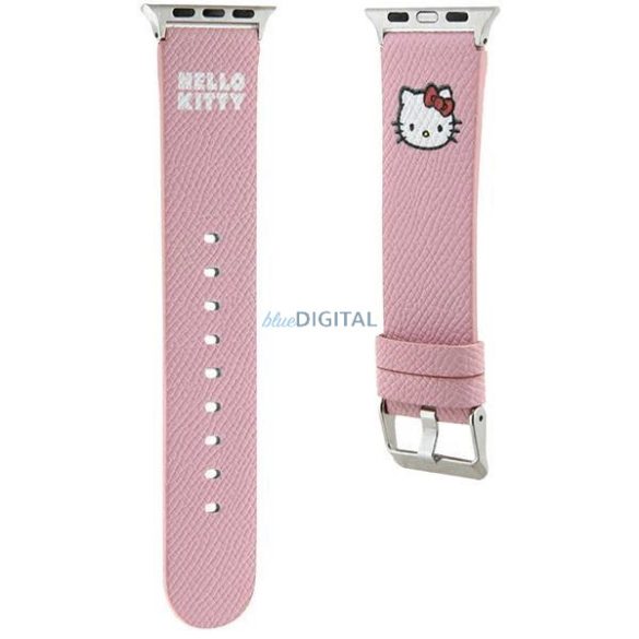 Hello Kitty Kitty Head szíj Apple Watch 38/40/41mm - rózsaszín
