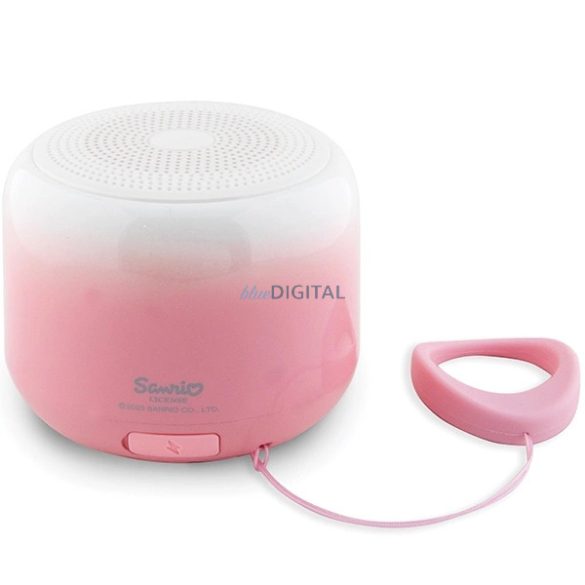 Hello Kitty Electroplate Gradient Bluetooth hangszóró - rózsaszín