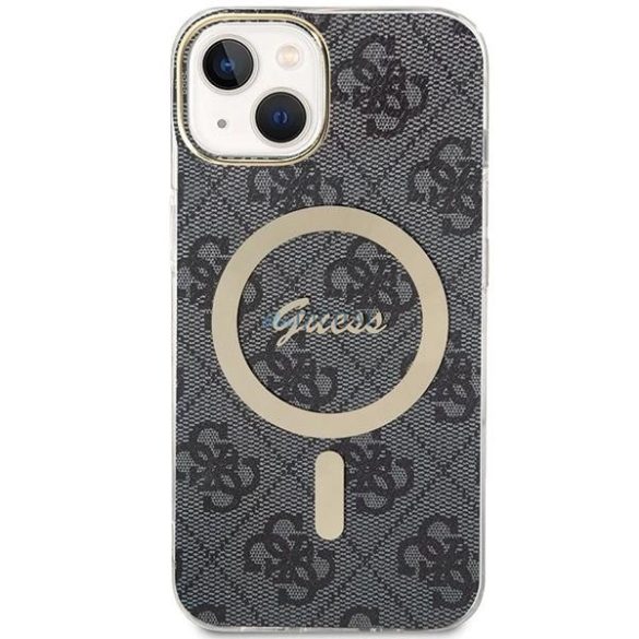 Guess IML 4G MagSafe tok iPhone 15 - fekete