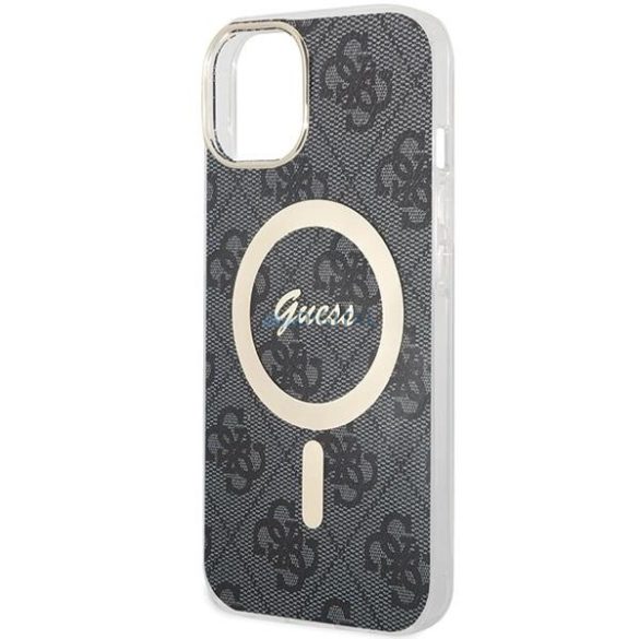 Guess IML 4G MagSafe tok iPhone 15 - fekete