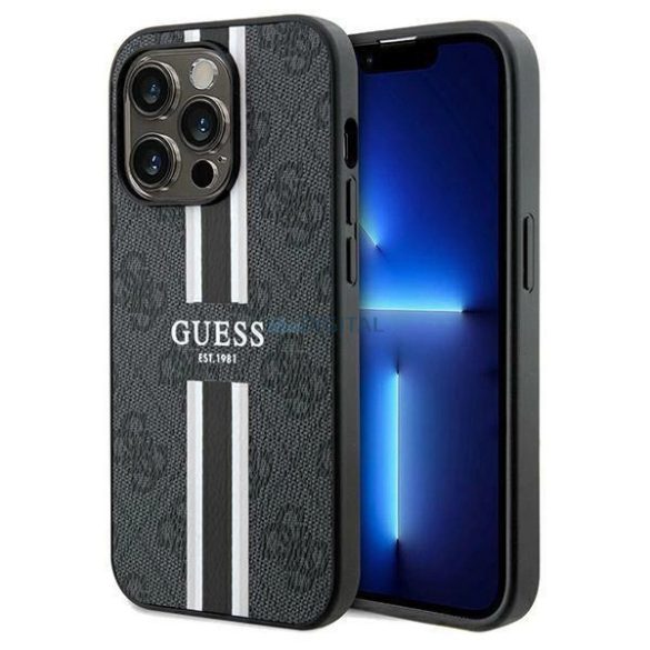 Guess 4G MagSafe tok iPhone 15 Pro - fekete