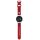Hello Kitty Szilikon Kitty okosóra pótszíj univerzális 22mm - piros