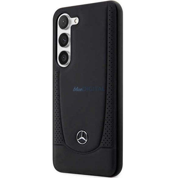 Mercedes Leather Urban tok Samsung Galaxy S23 FE - fekete