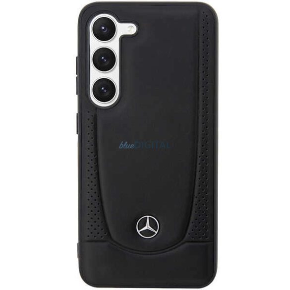 Mercedes Leather Urban tok Samsung Galaxy S23 FE - fekete