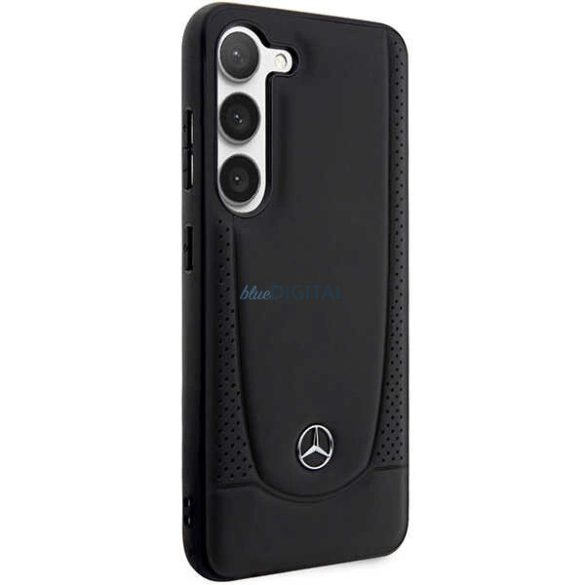 Mercedes Leather Urban tok Samsung Galaxy S23 FE - fekete