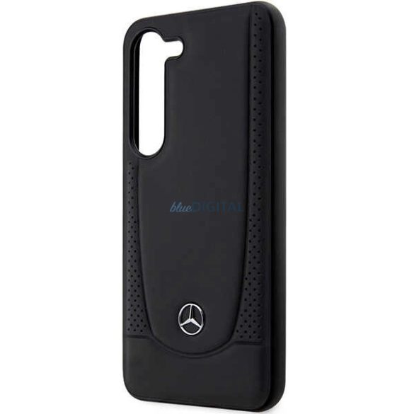 Mercedes Leather Urban tok Samsung Galaxy S23 FE - fekete