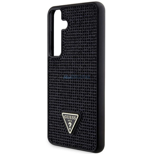 Guess Rhinestone Triangle tok Samsung Galaxy S24 Plus - fekete