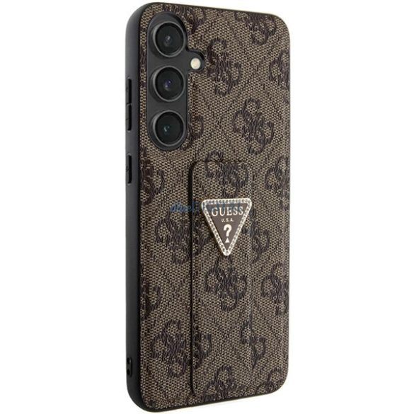 Guess Grip Stand 4G Triangle Strass tok Samsung Galaxy S24 Plus - barna