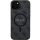 Guess 4G Collection Bőr fém logós MagSafe tok Samsung Galaxy S24 - Fekete