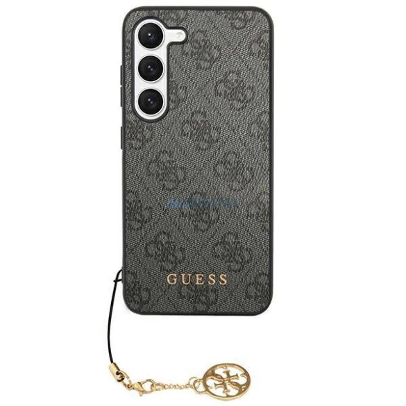 Guess 4G Charms Collection tok Samsung Galaxy S24 - fekete