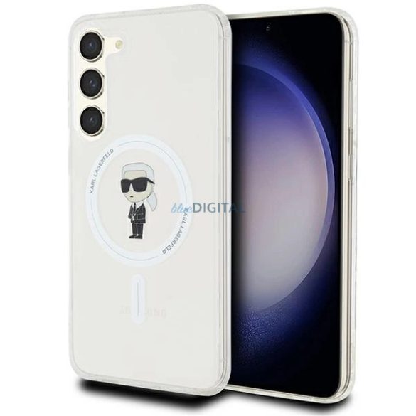 Karl Lagerfeld IML Ikonik MagSafe tok Samsung Galaxy S23 Plus - átlátszó