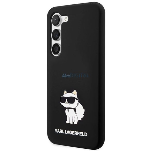 Karl Lagerfeld Silicone Choupette tok Samsung Galaxy S24 - fekete