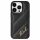 Karl Lagerfeld Diagonal Quilted Script tok iPhone 14/15/13 - fekete