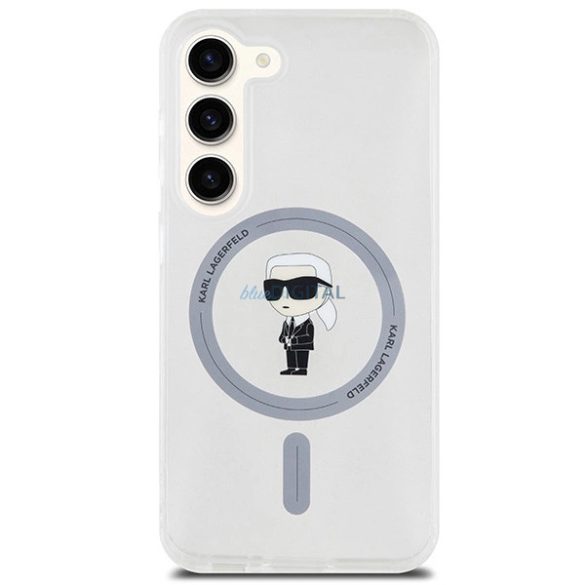 Karl Lagerfeld IML Ikonik MagSafe-kompatibilis tok Samsung Galaxy S24 - átlátszó