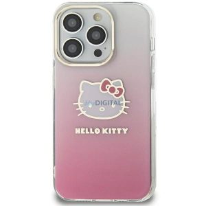 Hello Kitty IML Gradient Electrop Kitty Head tok Samsung Galaxy A55 - rózsaszín