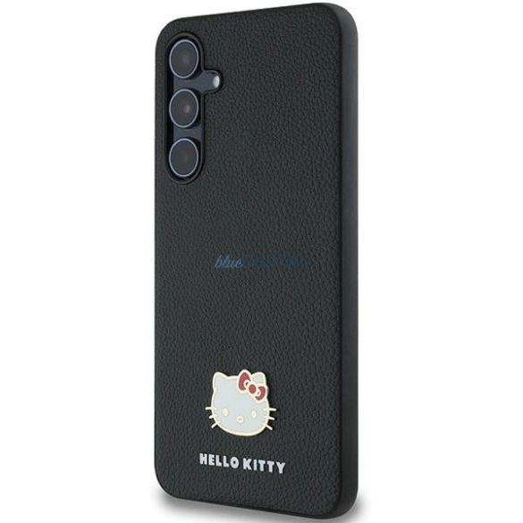 Hello Kitty Metal Logo Kitty Head tok Samsung Galaxy A55 - fekete