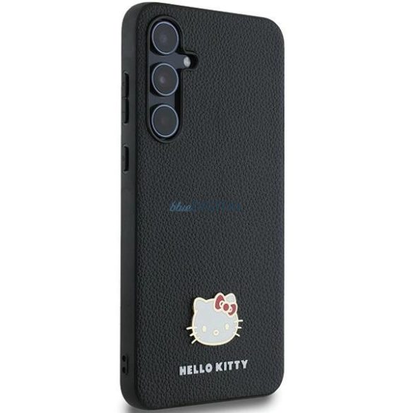 Hello Kitty Metal Logo Kitty Head tok Samsung Galaxy A55 - fekete