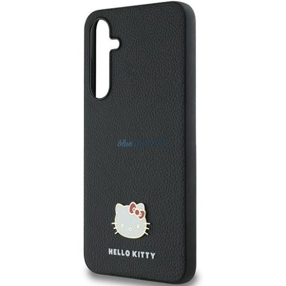 Hello Kitty Metal Logo Kitty Head tok Samsung Galaxy A55 - fekete