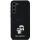 Karl Lagerfeld Silicone Karl&Choupette Metal Pin tok Samsung Galaxy A35 - fekete