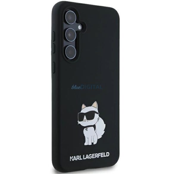 Karl Lagerfeld Silicone Choupette tok Samsung Galaxy A35 - fekete