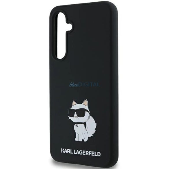 Karl Lagerfeld Silicone Choupette tok Samsung Galaxy A35 - fekete