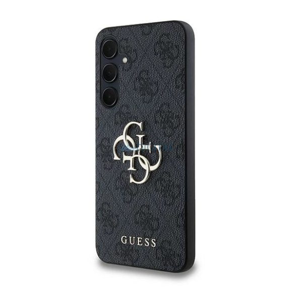 Guess 4G Big Metal Logo tok Samsung Galaxy A35 - fekete