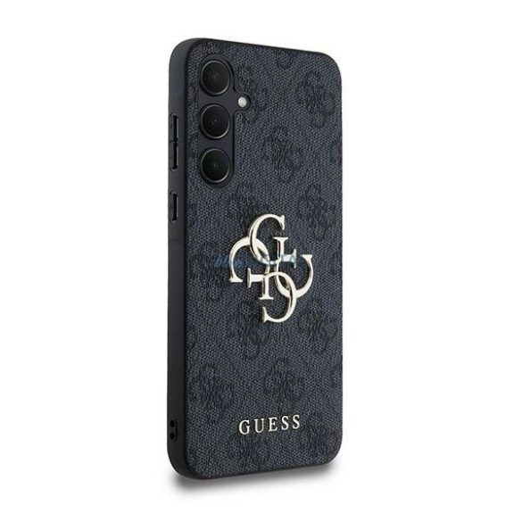 Guess 4G Big Metal Logo tok Samsung Galaxy A35 - fekete