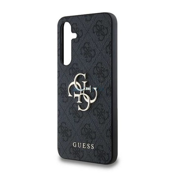 Guess 4G Big Metal Logo tok Samsung Galaxy A35 - fekete