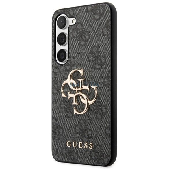 Guess 4G Big Metal Logo tok Samsung Galaxy A55 - fekete