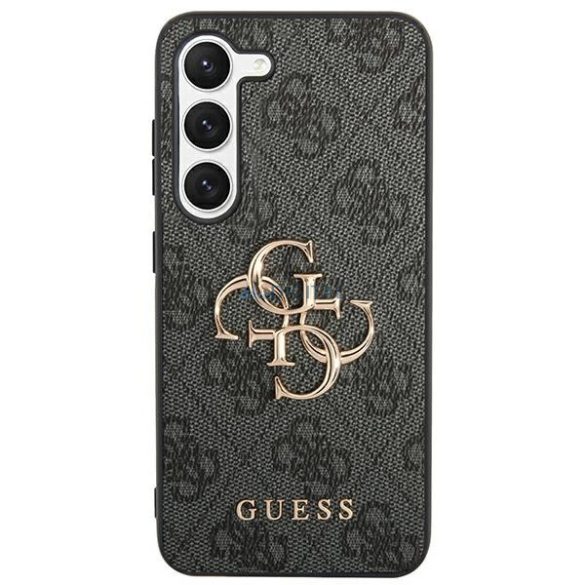 Guess 4G Big Metal Logo tok Samsung Galaxy A55 - fekete