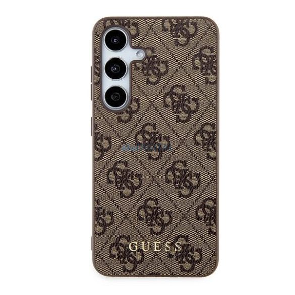 Guess 4G Metal Gold Logo tok Samsung Galaxy A35 - barna