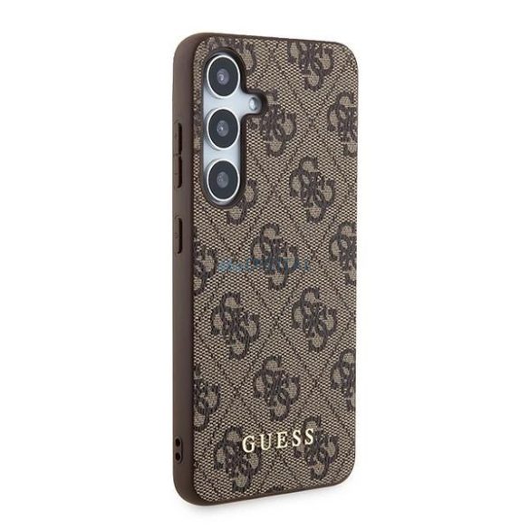 Guess 4G Metal Gold Logo tok Samsung Galaxy A35 - barna