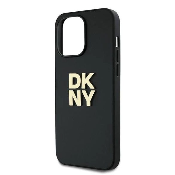 DKNY Wrist Strap Stock Logo tok iPhone 14 Pro - fekete