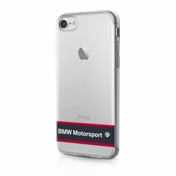 BMW keménytok BMHCP7TRHNA iPhone iPhone 6/6s/7/8/SE 2020/SE 2022 átlátszó tengerészkék