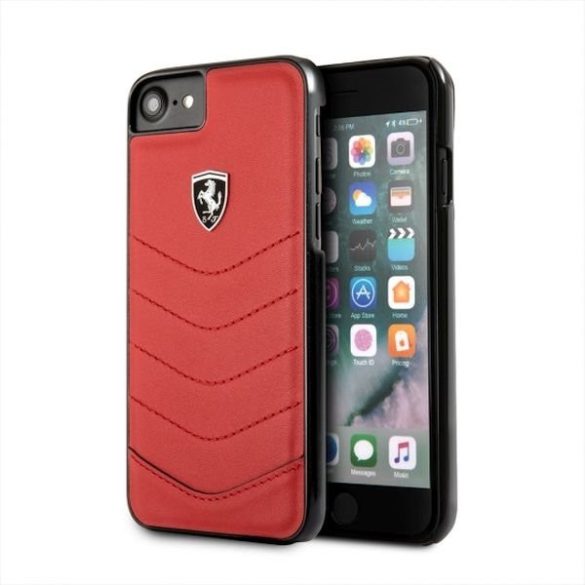 Ferrari keménytok FEHQUHCI8RE iPhone 7/8/SE 2020 / SE 2022 piros