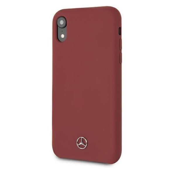 Mercedes MEHCI61SILRE iPhone Xr vörös / vörös tok Szilikon Line