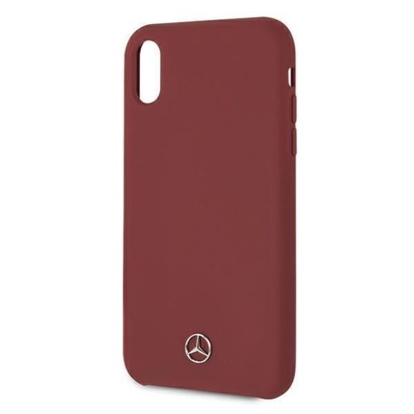 Mercedes MEHCI61SILRE iPhone Xr vörös / vörös tok Szilikon Line
