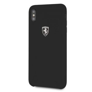 Ferrari Hardcase FEOSIHCI65BK iPhone Xs Max fekete Szilikon Off pálya telefon tok telefontok